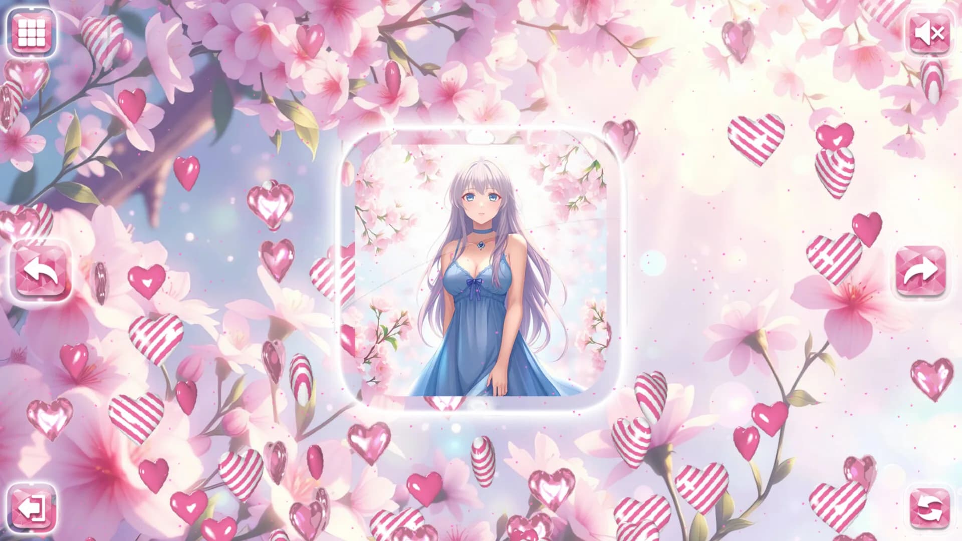 Lovely Anime Puzzle: Spring görsel 7