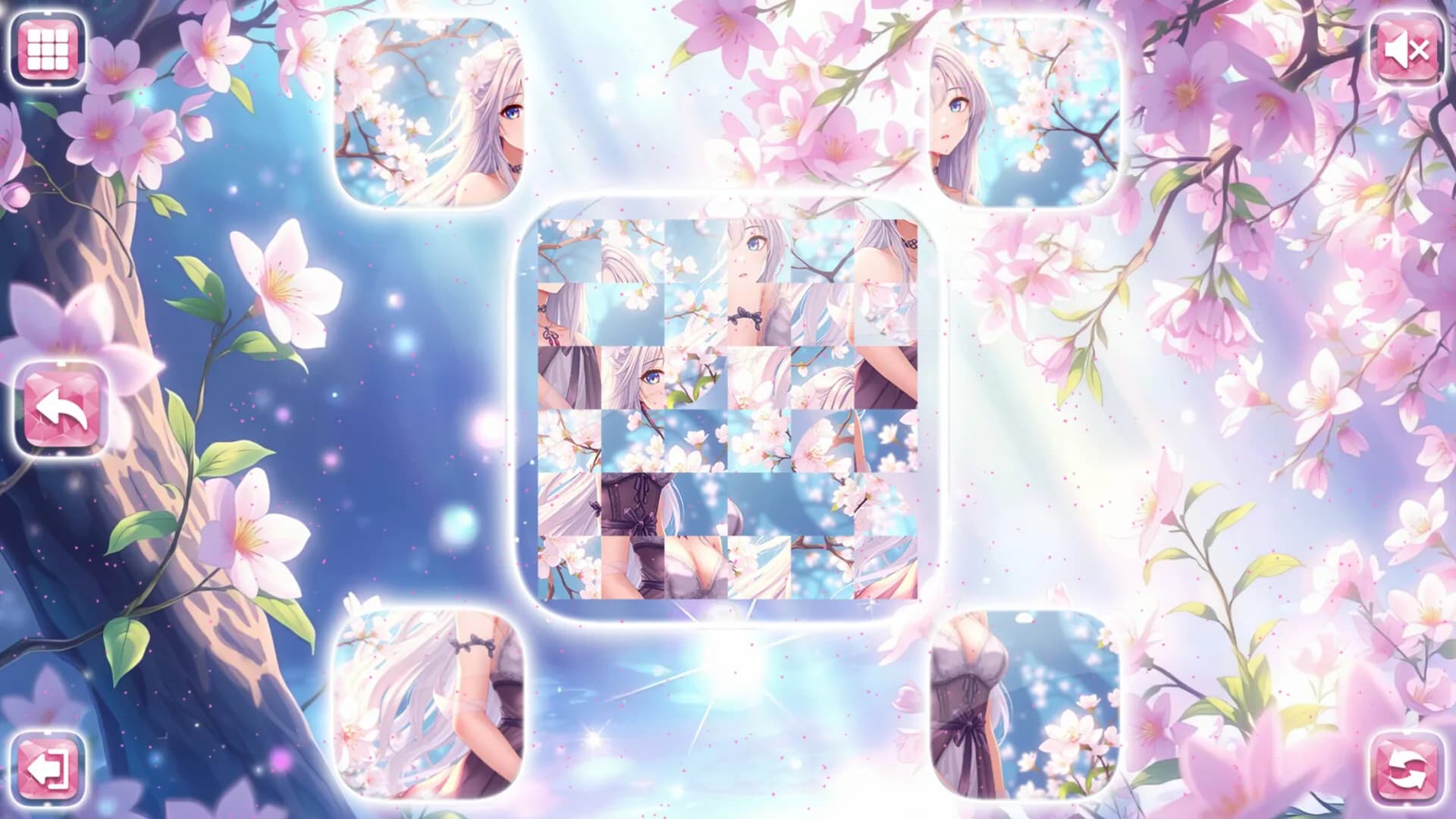 Lovely Anime Puzzle: Spring görsel 8