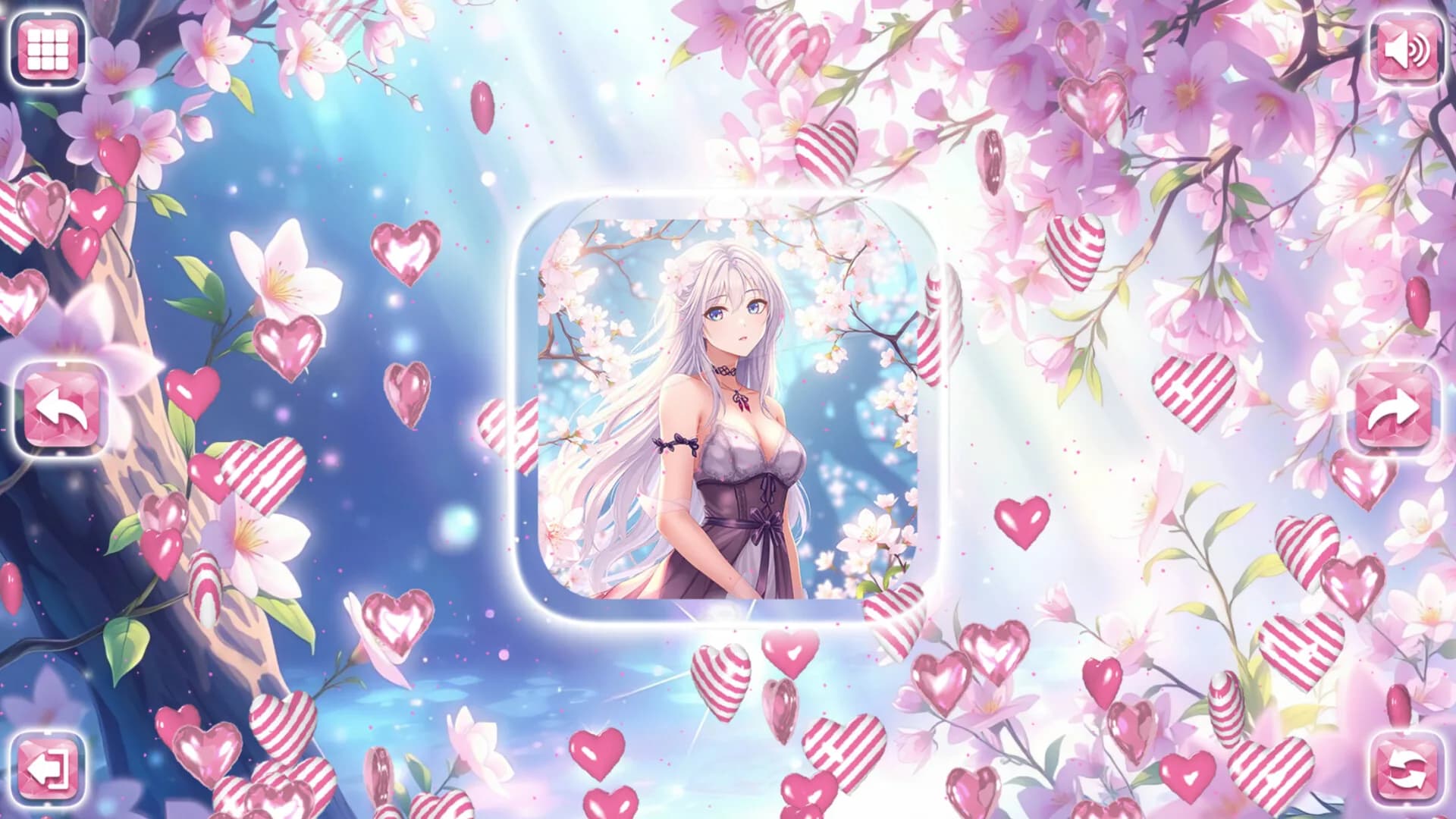 Lovely Anime Puzzle: Spring görsel 9