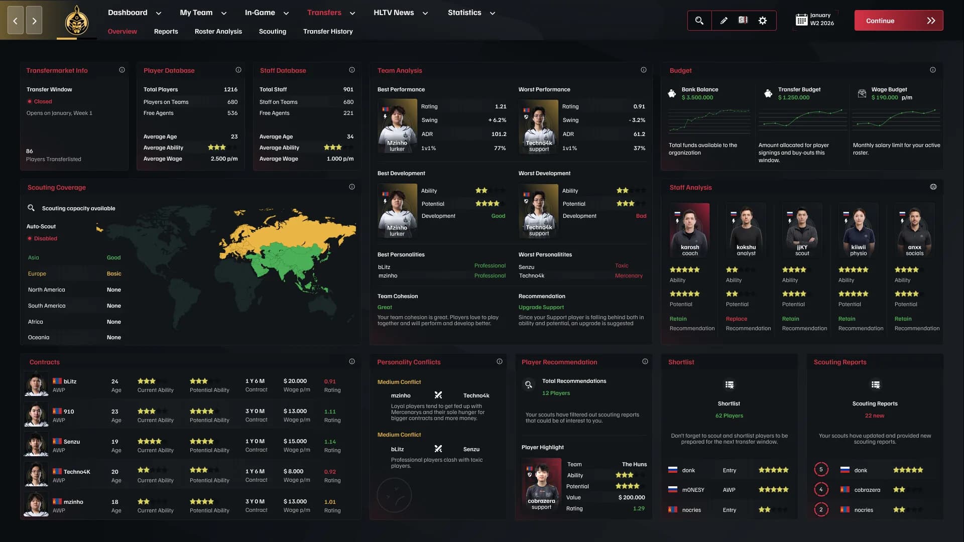 Rush B: Esports Manager görsel 11