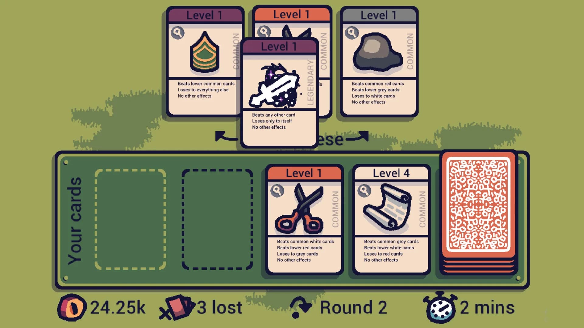 Deck paper scissors görsel 2