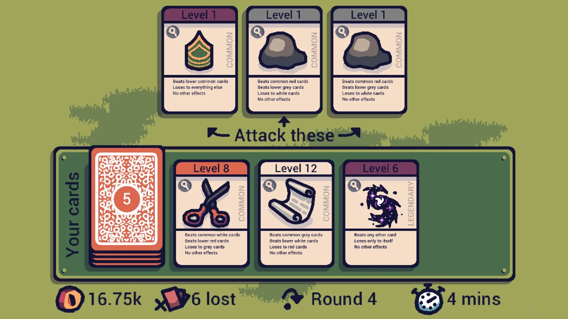 Deck paper scissors görsel 4
