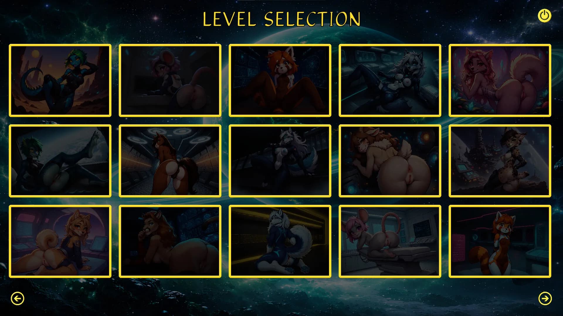 Furry Star Command – Hentai Jigsaw görsel 6