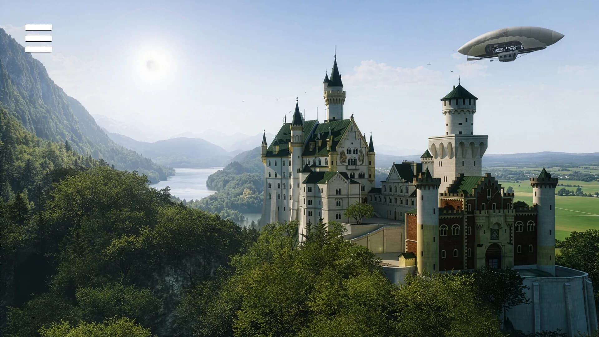 Ludwig II - Virtual: Neuschwanstein görsel 2