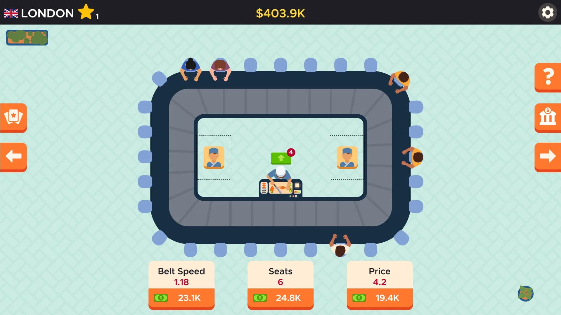 Idle Sushi Bar Tycoon görsel 4