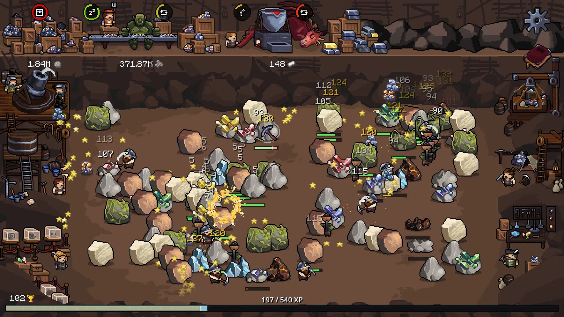 Fantasy Miner: Idle Depths görsel 2