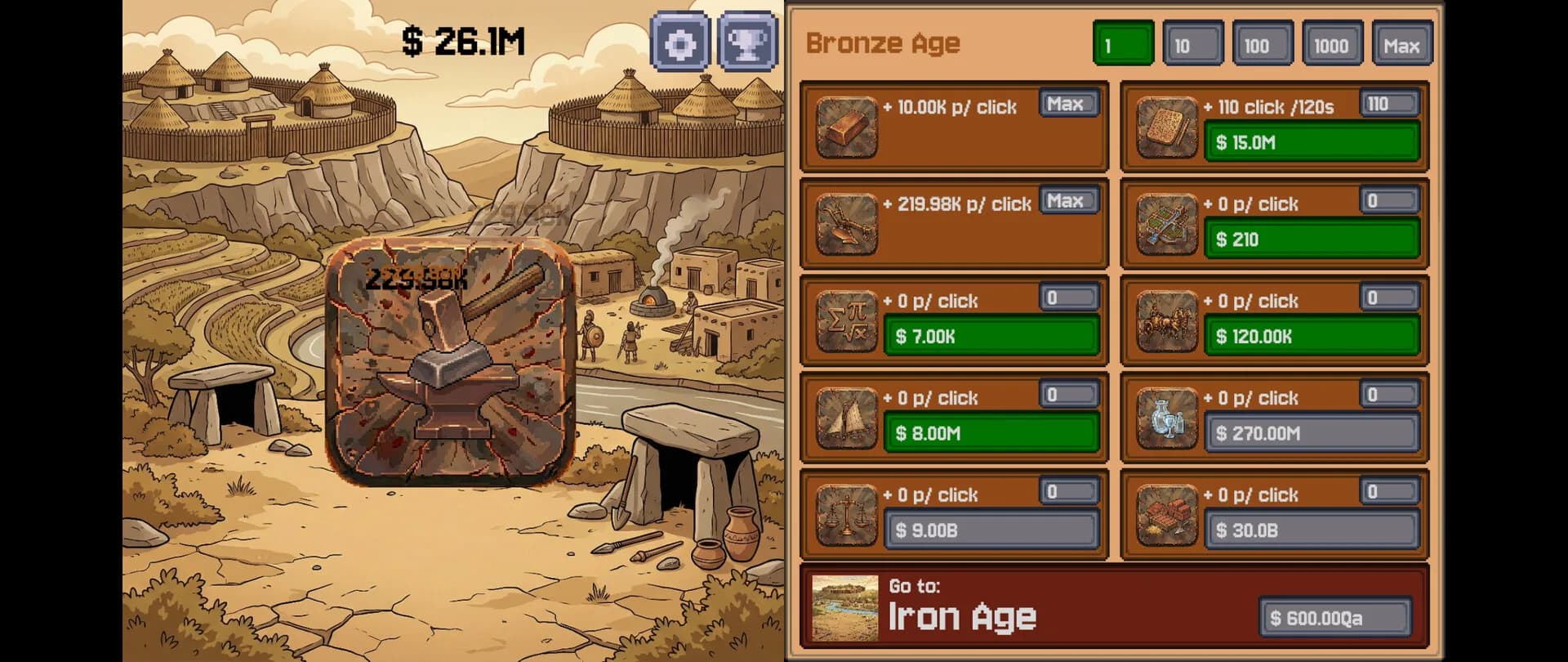 Stone to Silicon - Idle Clicker görsel 4