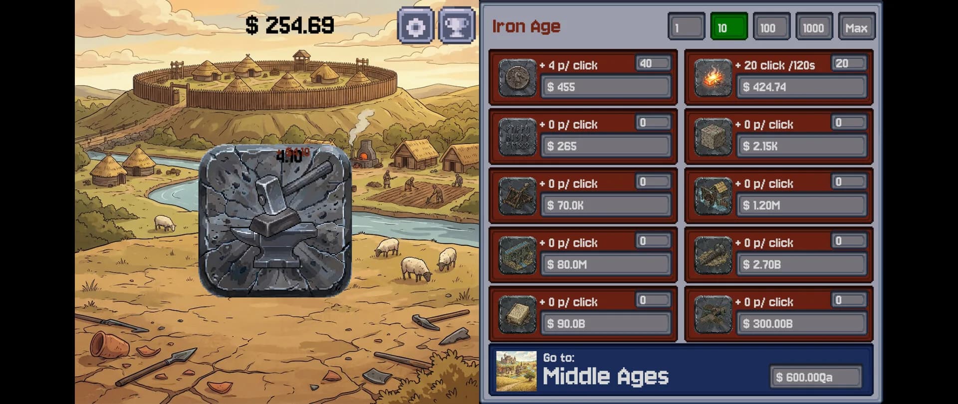 Stone to Silicon - Idle Clicker görsel 5