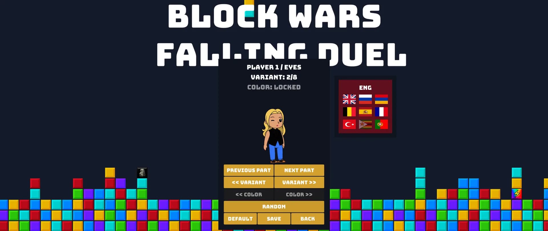 Block Wars: Falling Duel görsel 9