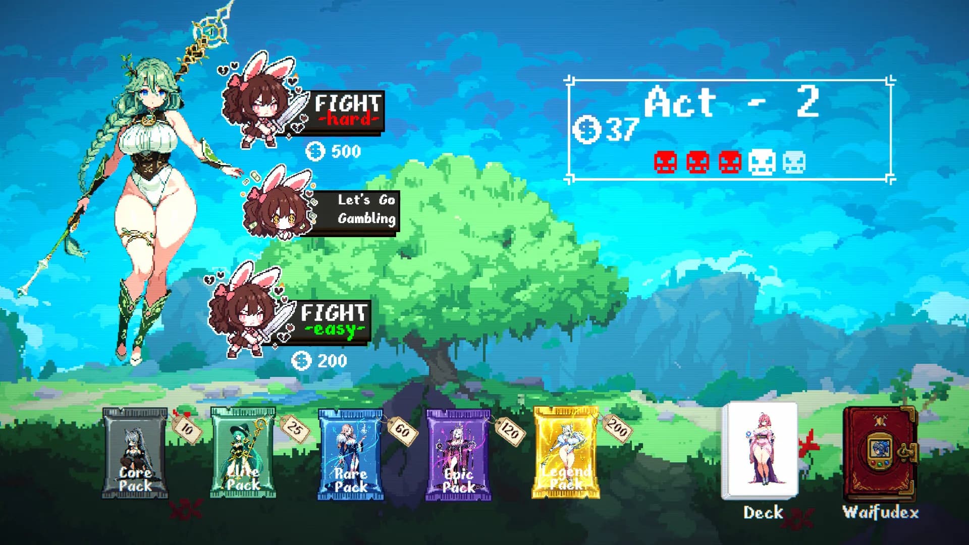 Waifuro : Roguelike Waifubuilder görsel 3