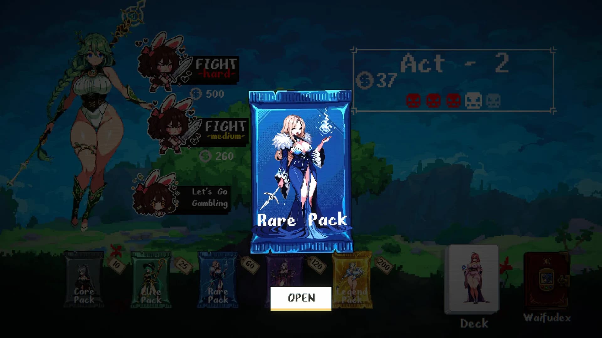 Waifuro : Roguelike Waifubuilder görsel 4