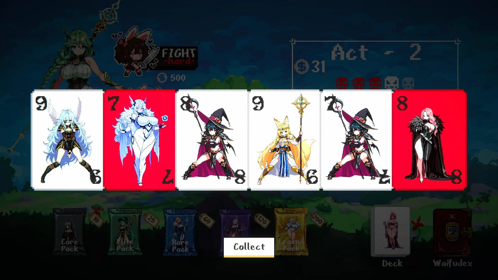 Waifuro : Roguelike Waifubuilder görsel 6