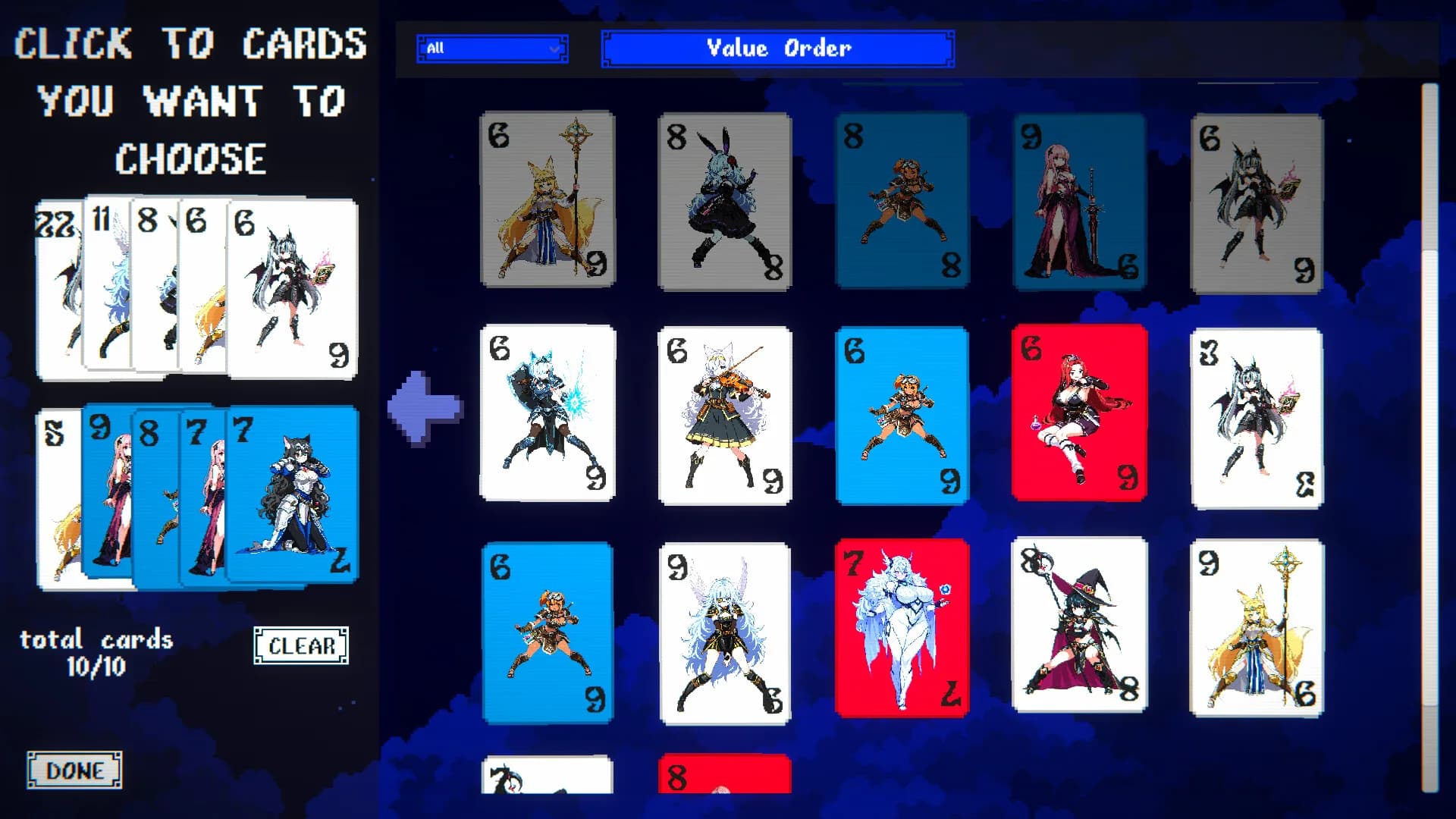 Waifuro : Roguelike Waifubuilder görsel 8