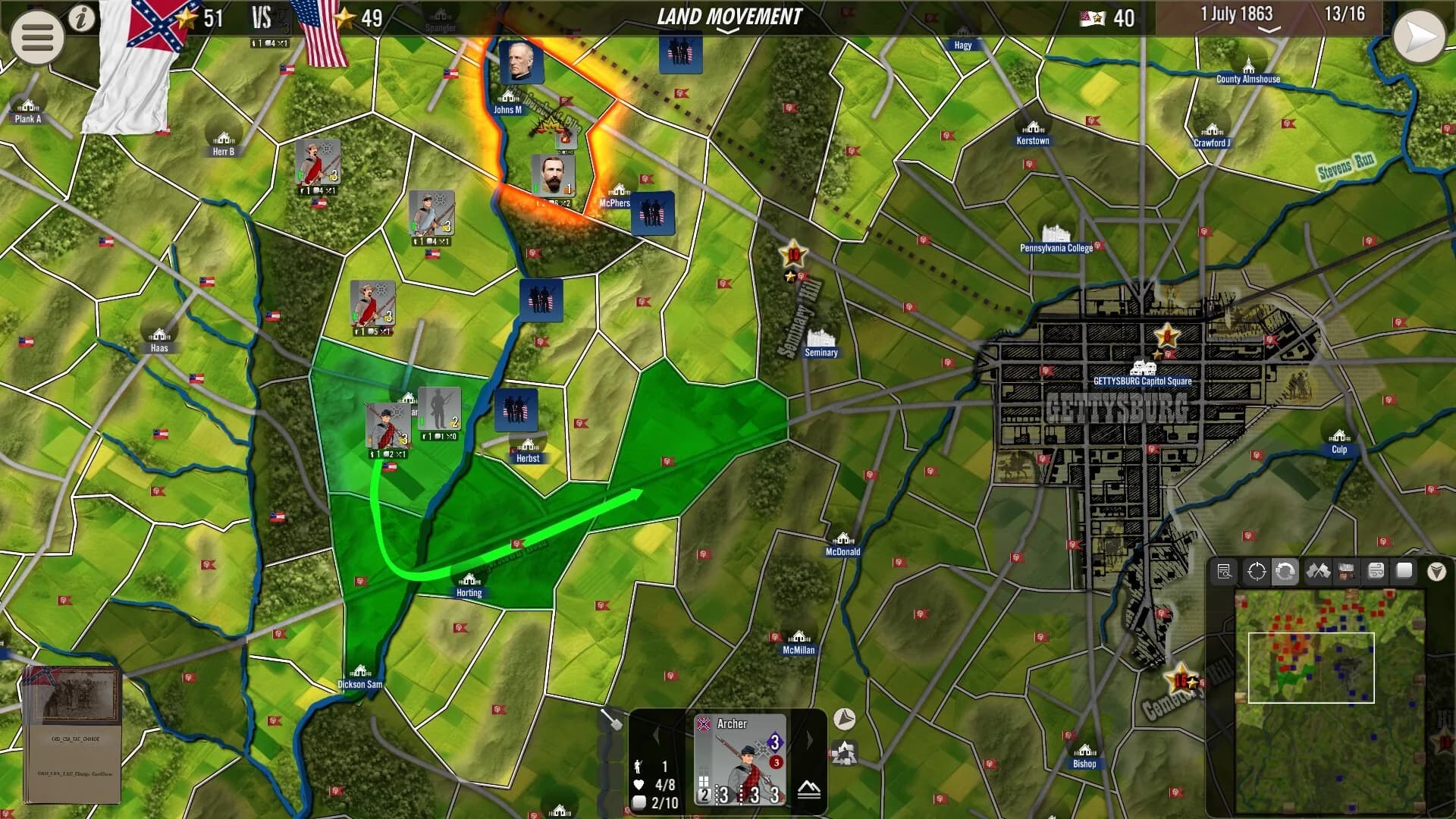 SGS Battle for: Gettysburg görsel 12