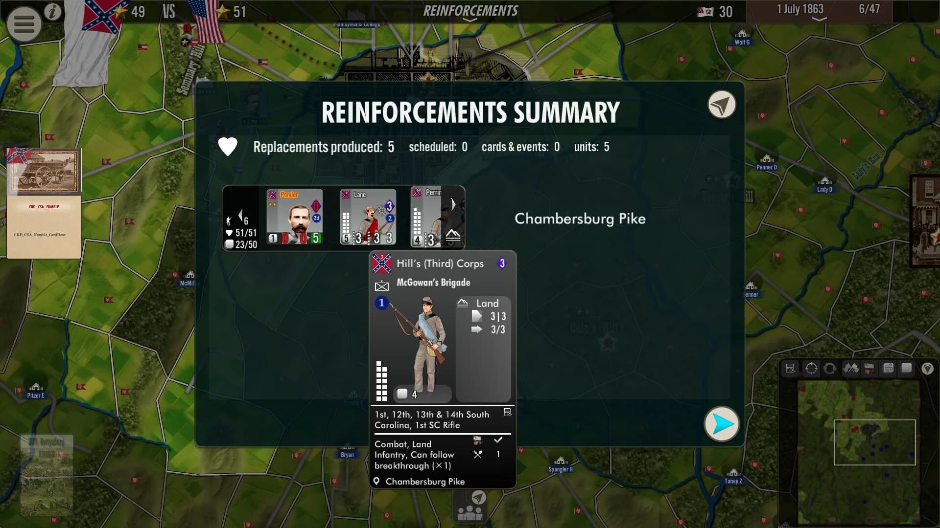 SGS Battle for: Gettysburg görsel 6