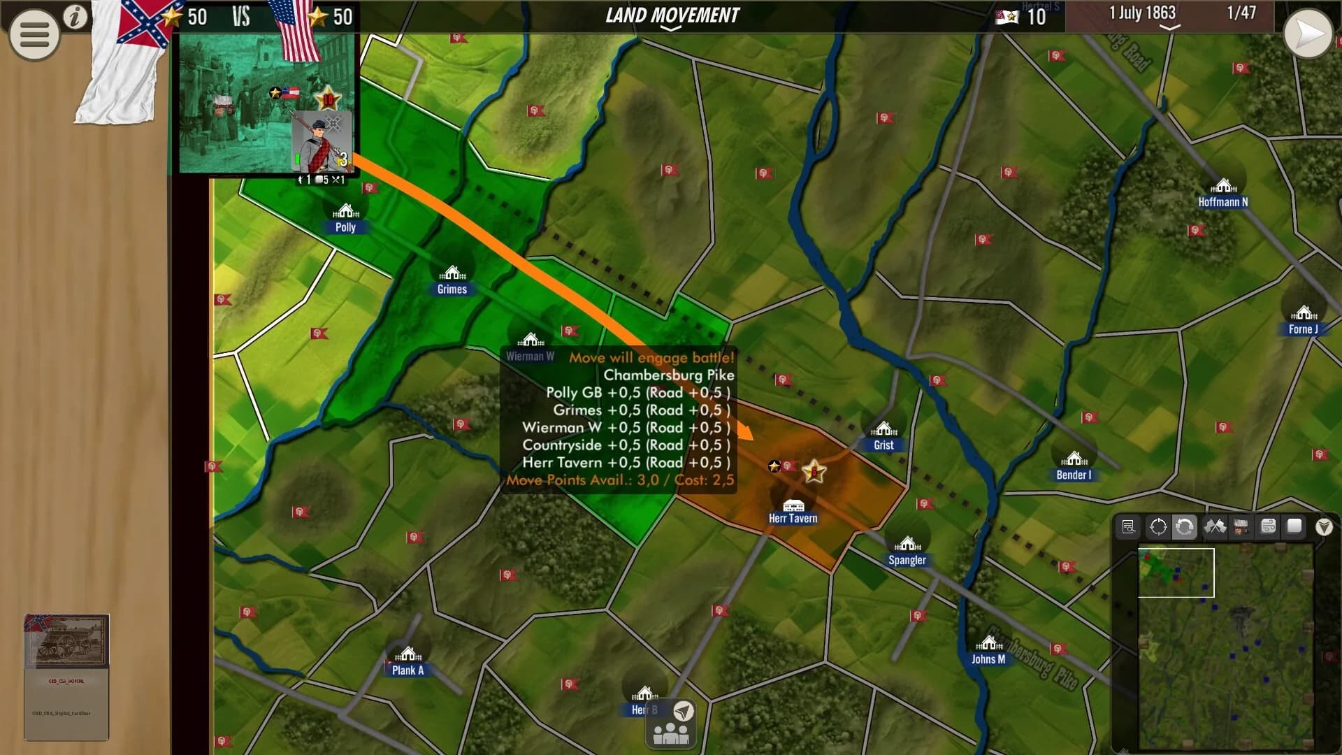 SGS Battle for: Gettysburg görsel 7