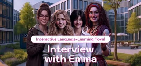 Interactive Language-Learning Novel: Interview with Emma görsel 1