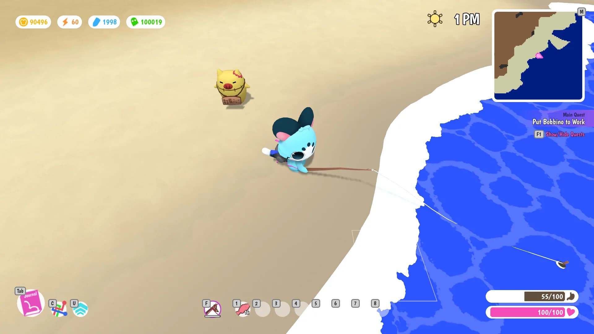 Chattini Jetpack Project: A Hololive Fan Game görsel 4
