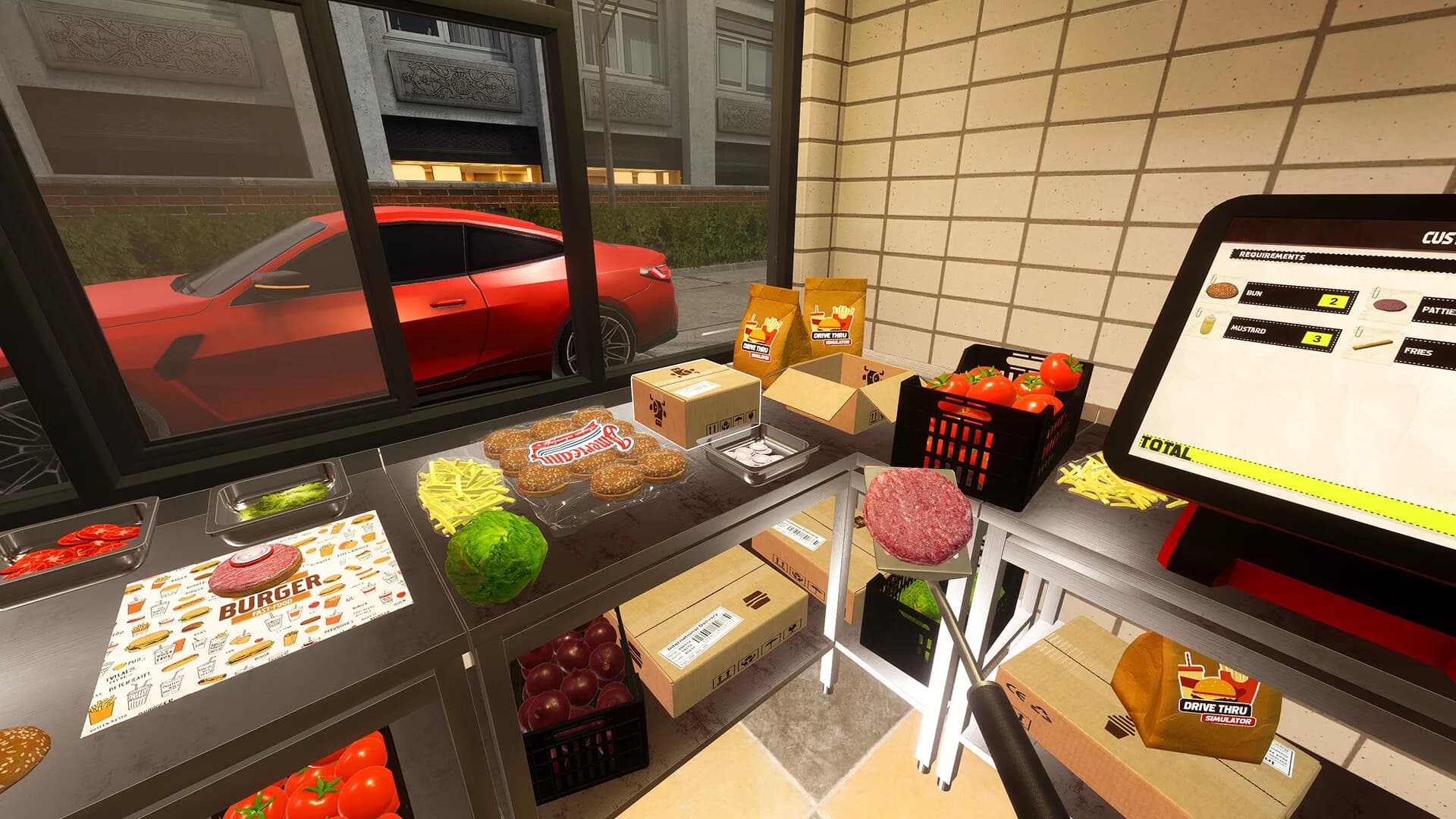 Drive Thru Fast Food Simulator görsel 2