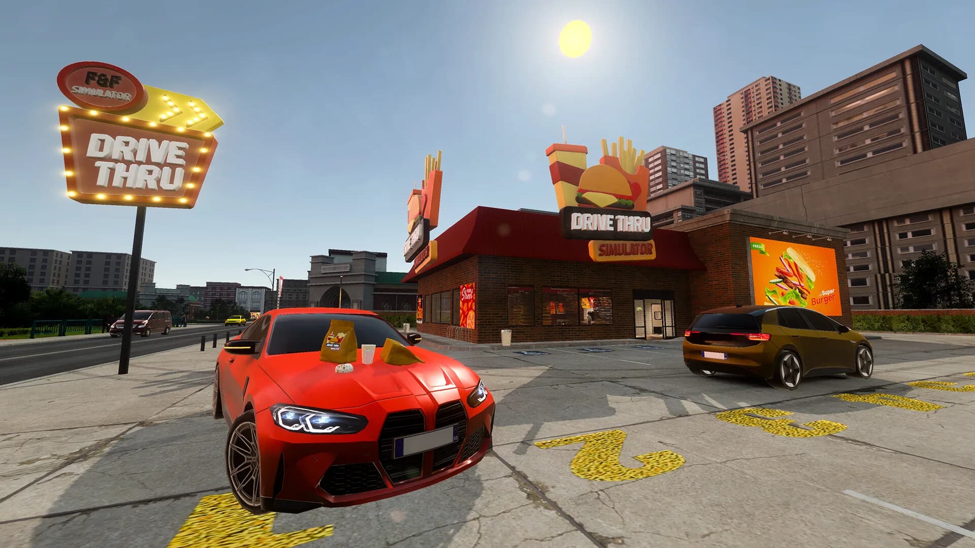 Drive Thru Fast Food Simulator görsel 5
