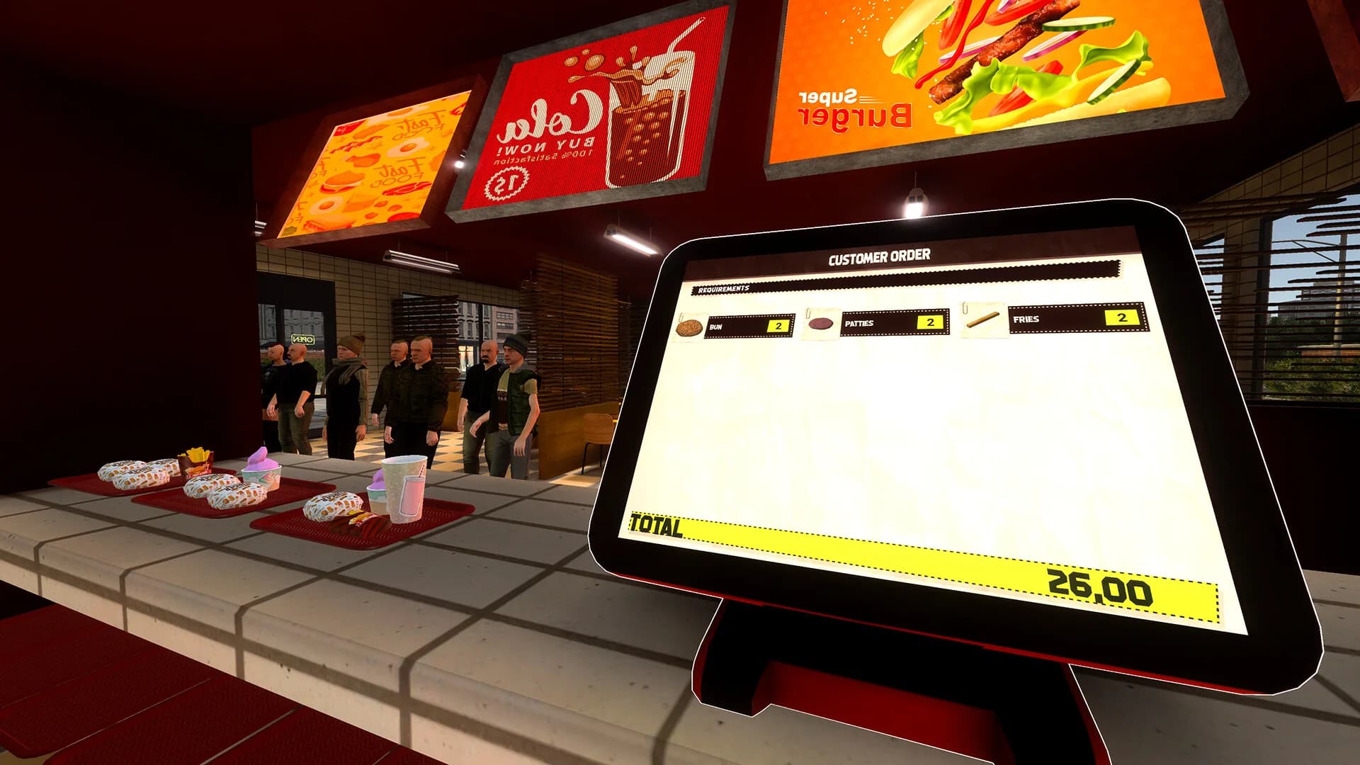 Drive Thru Fast Food Simulator görsel 7