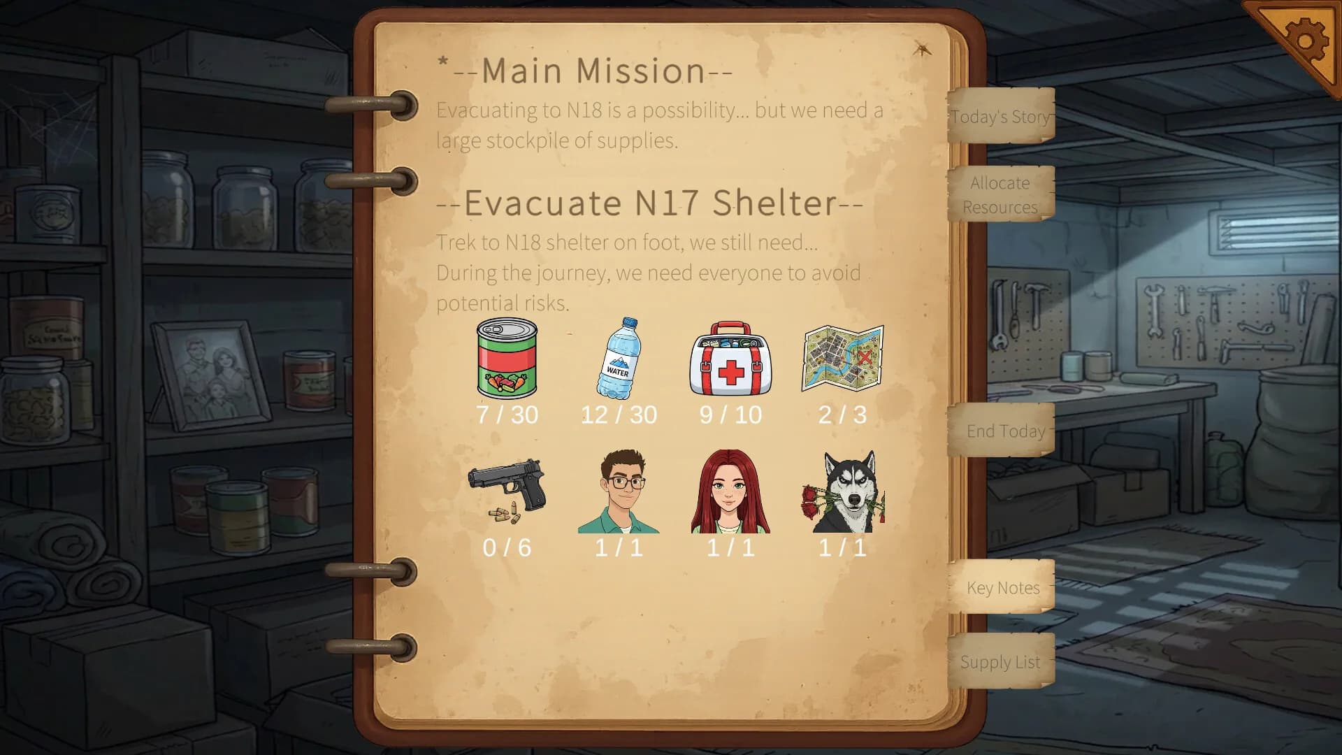 Survivor's Log: N17 Shelter görsel 3