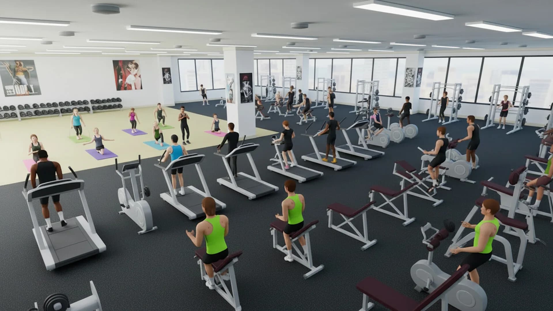 Gym Fitness Empire: Build, Coach, Expand görsel 3