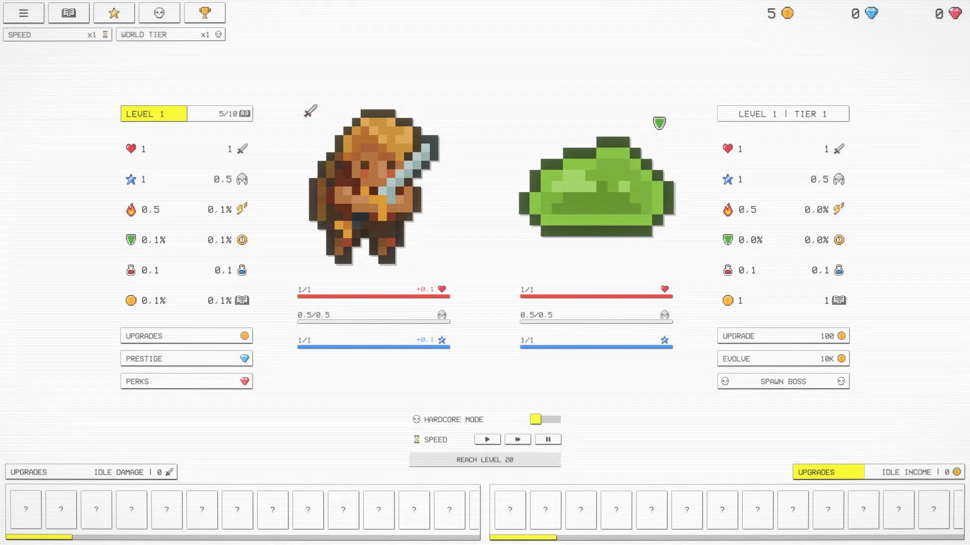 Idle RPG görsel 2
