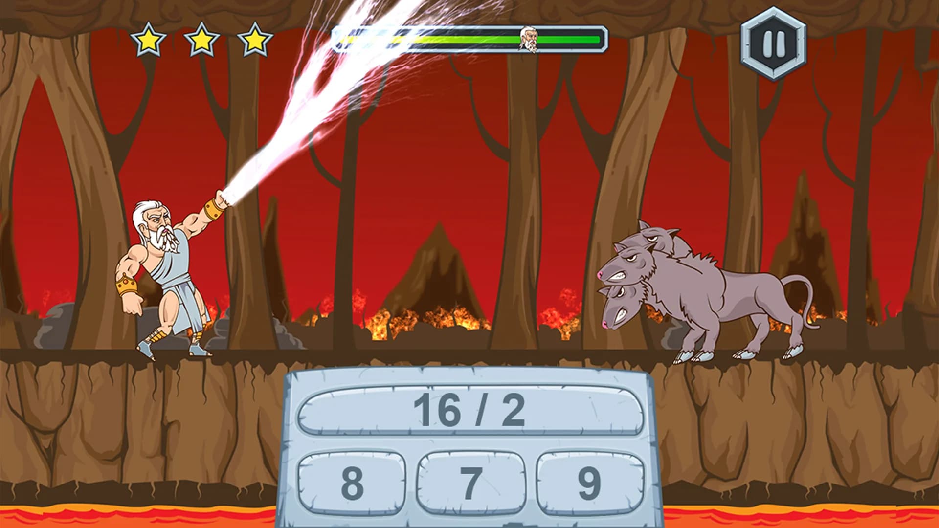 Zeus vs Monsters - Math Game for kids görsel 2
