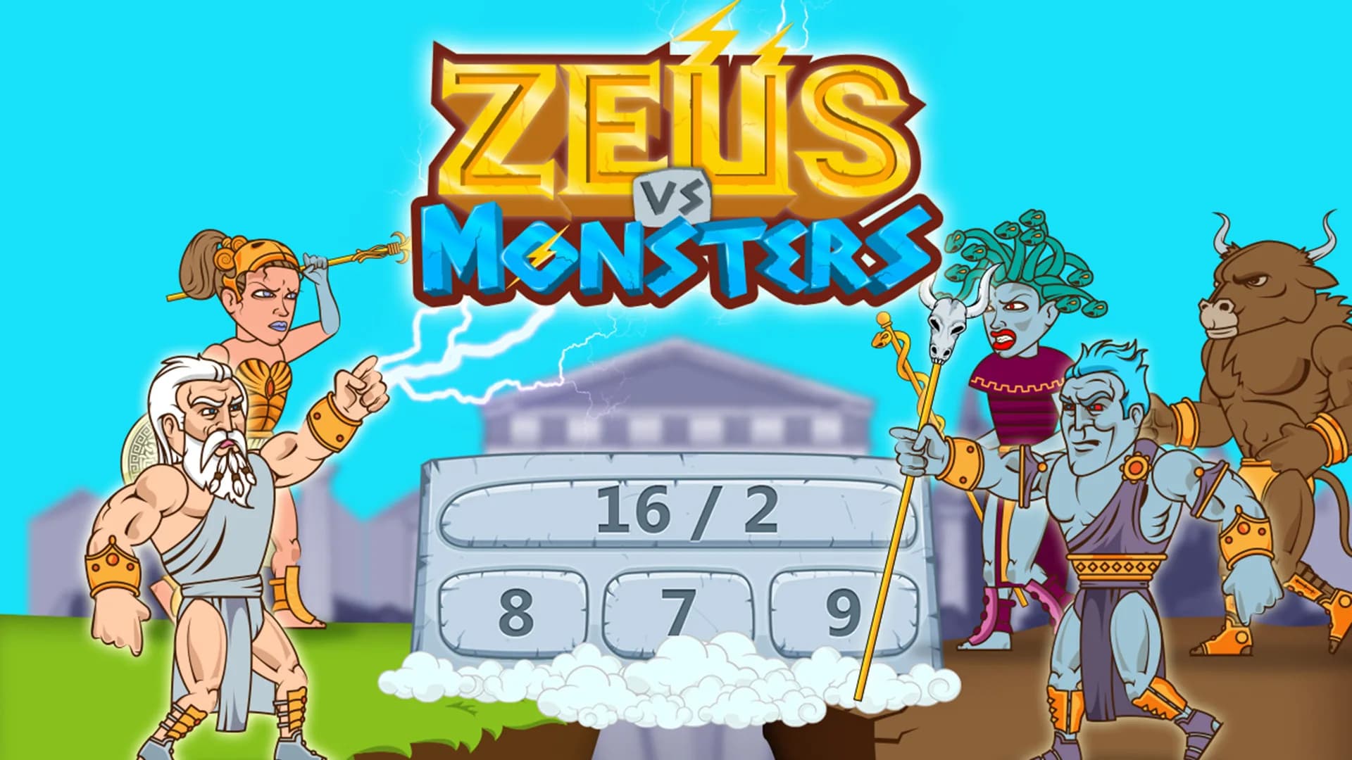 Zeus vs Monsters - Math Game for kids görsel 5