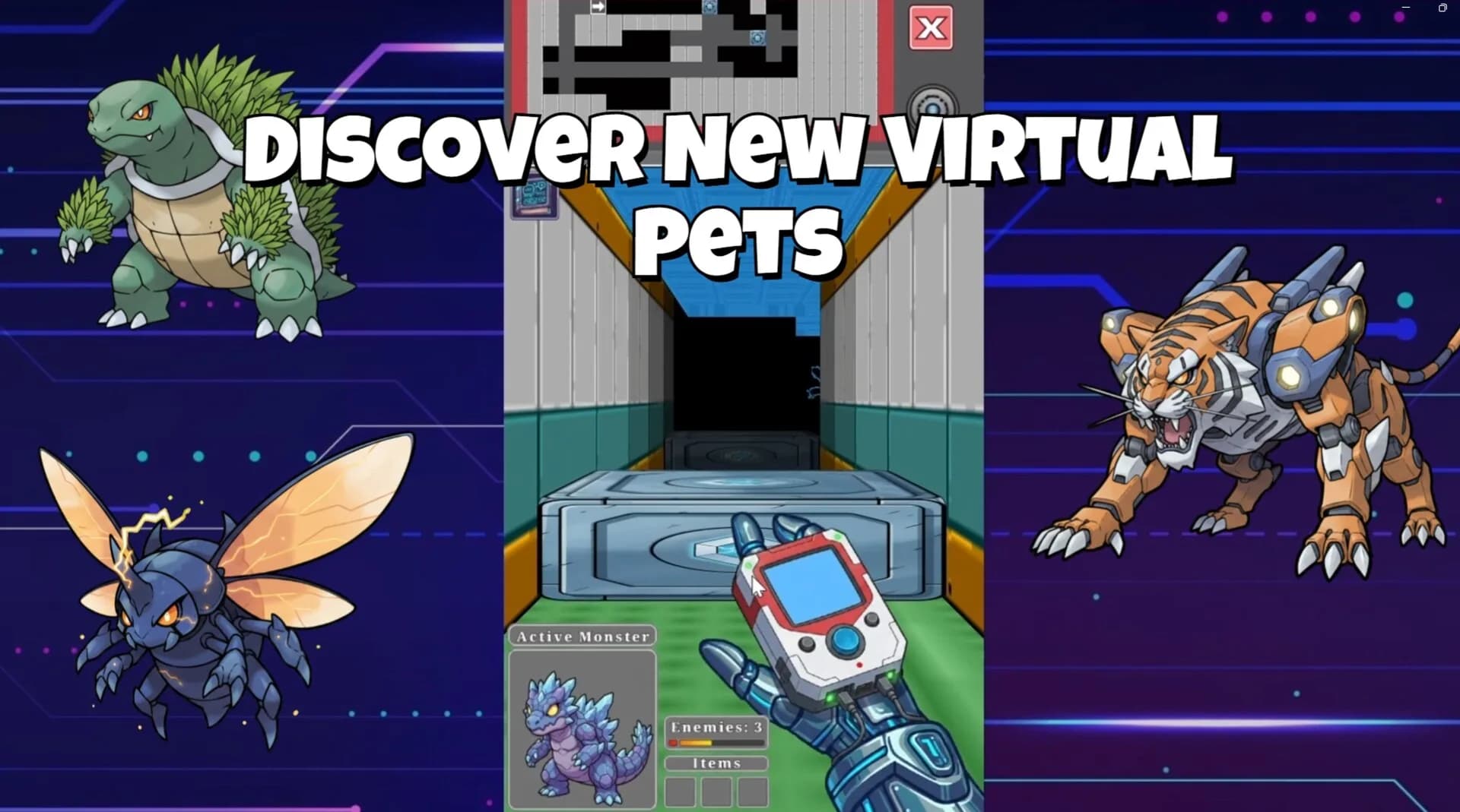 VPets: Virtual Pet Monsters görsel 4