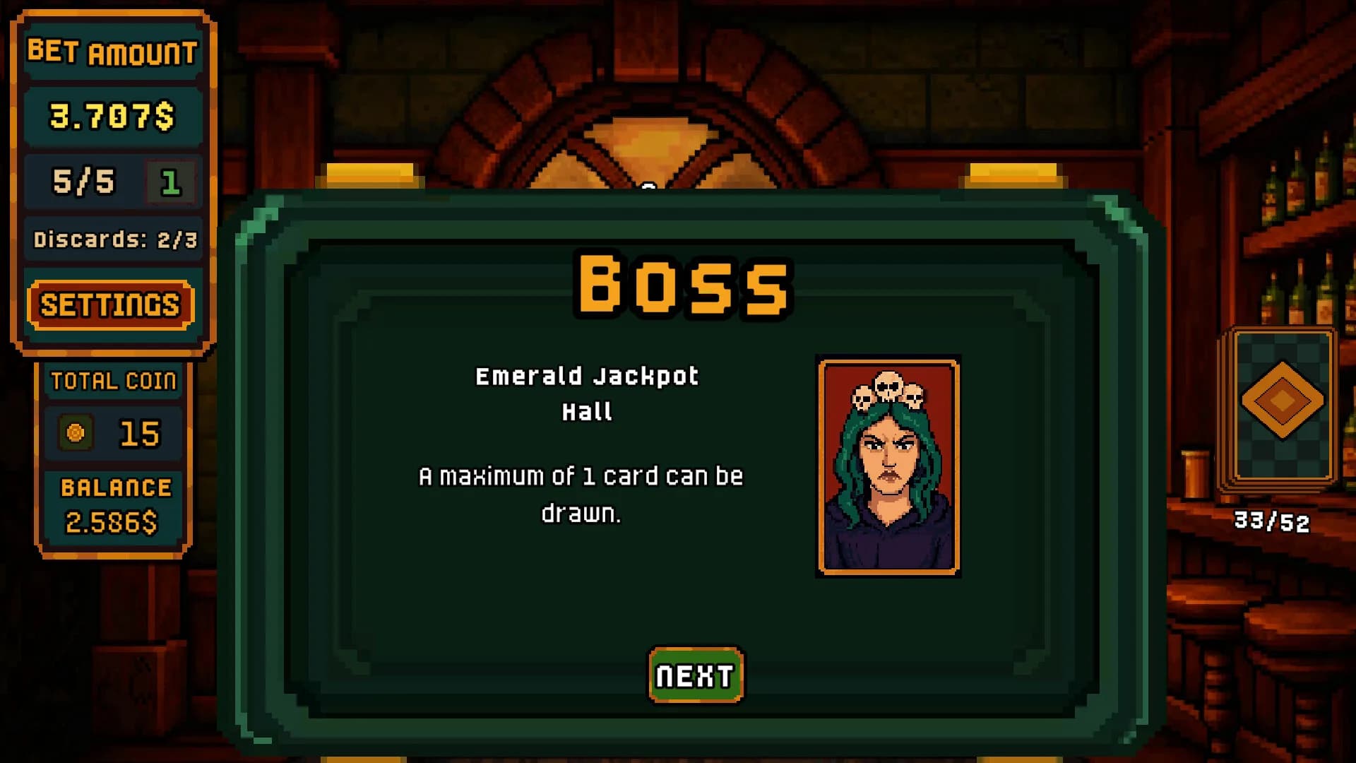 Dealer Bust! | Roguelike BlackJack görsel 4