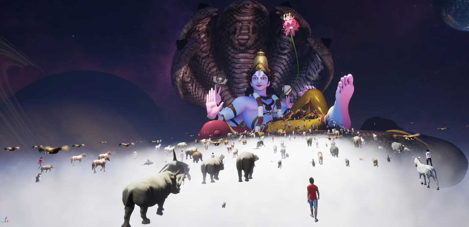 The Worlds of Narayana VR görsel 3