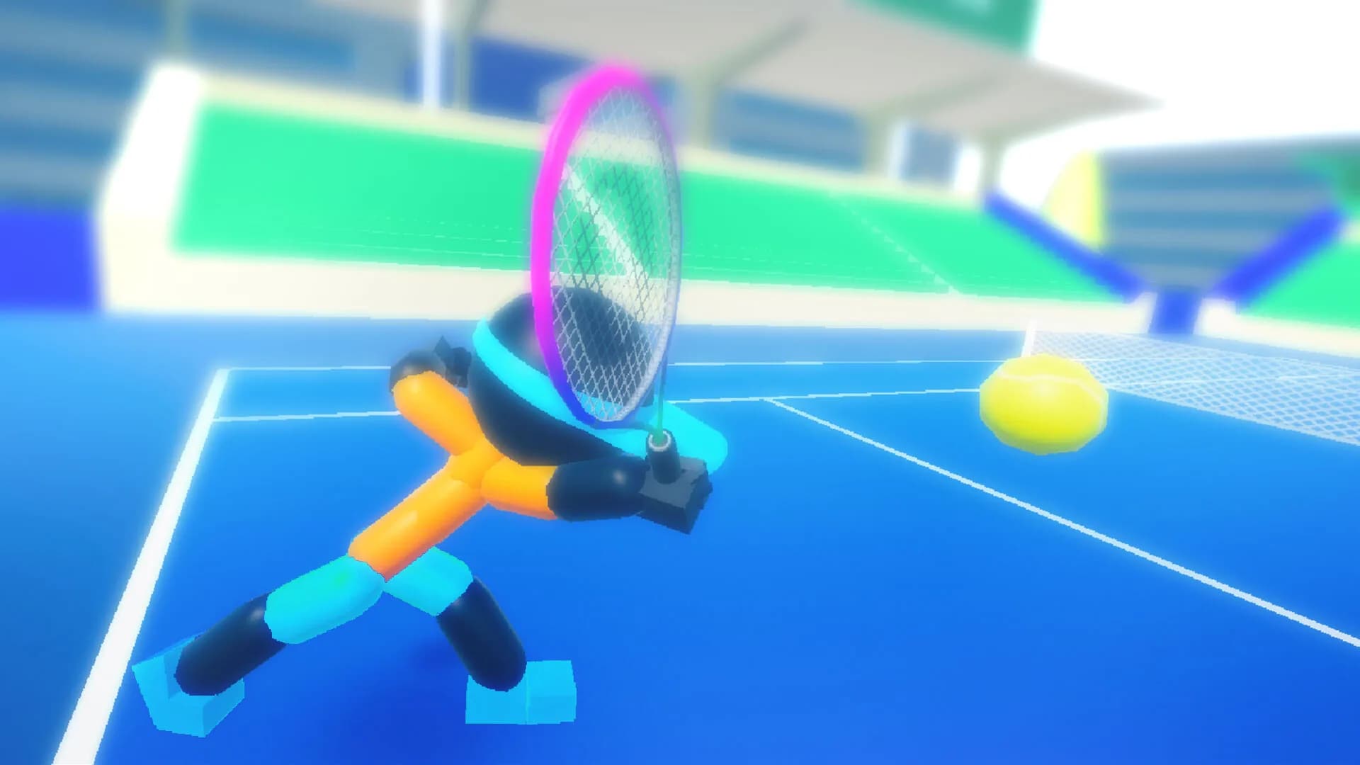 Stickman 3D Tennis DELUXE görsel 6