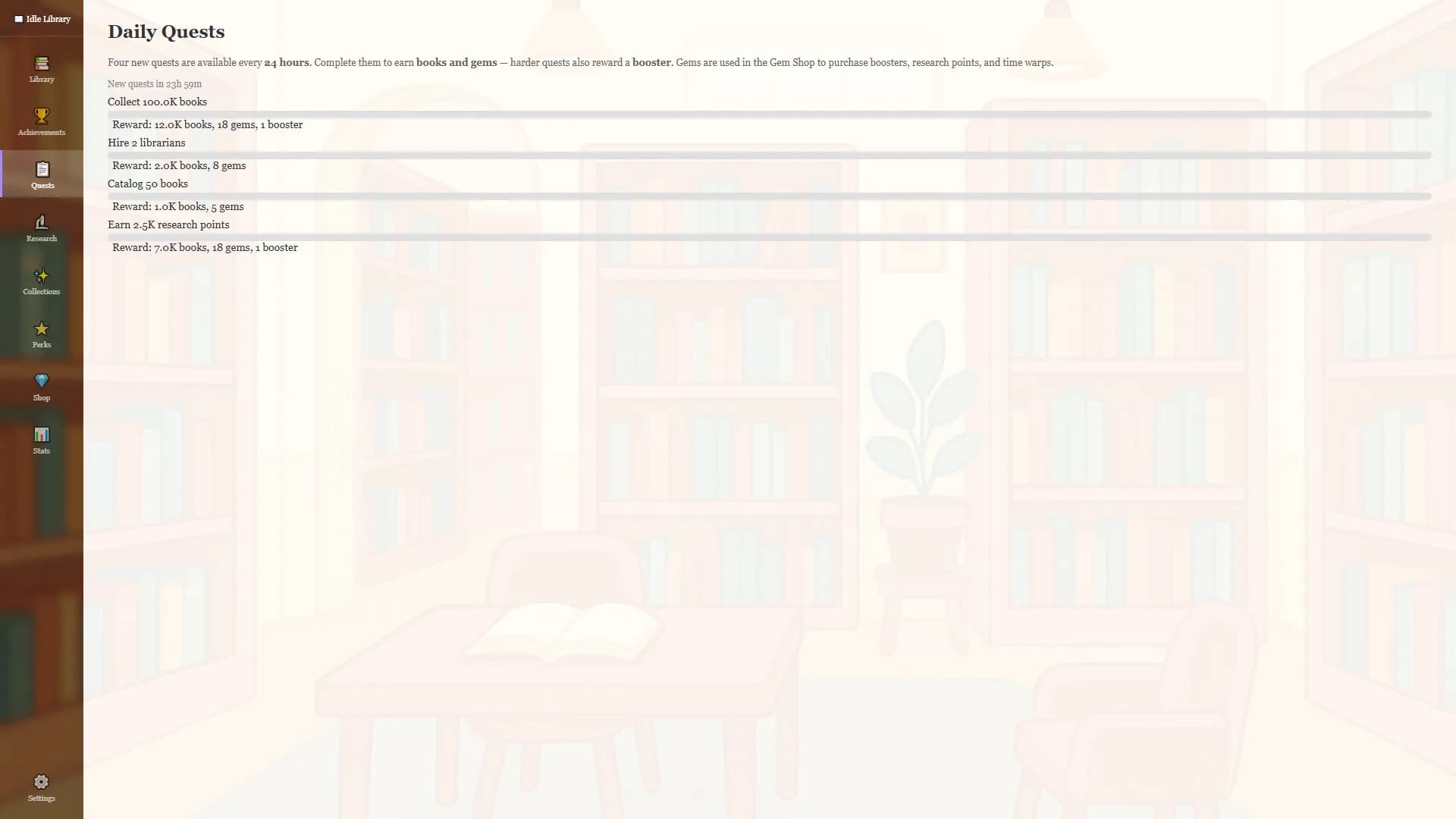 Idle Library görsel 4