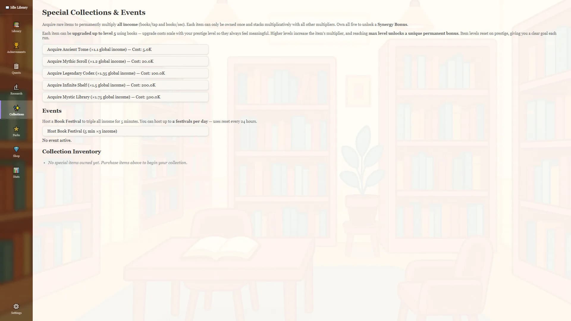 Idle Library görsel 6