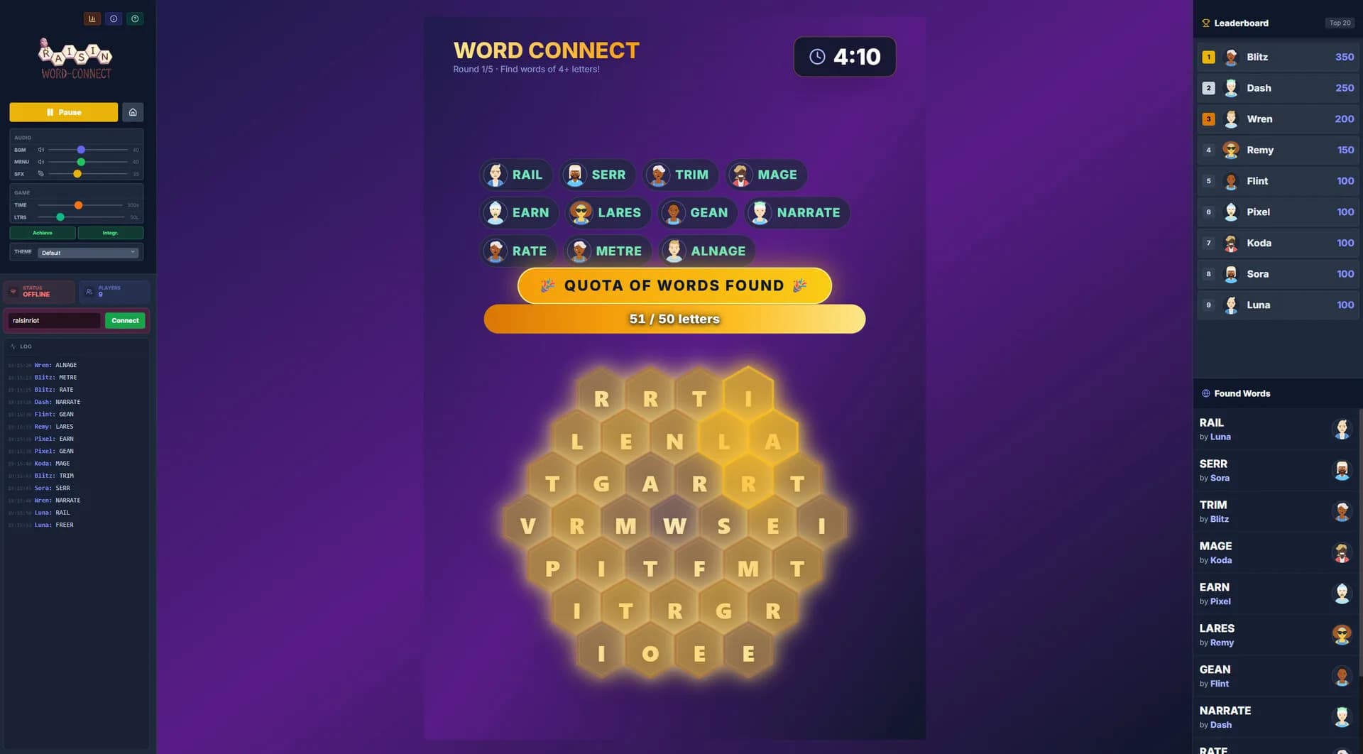 Raisin Word-Connect görsel 3