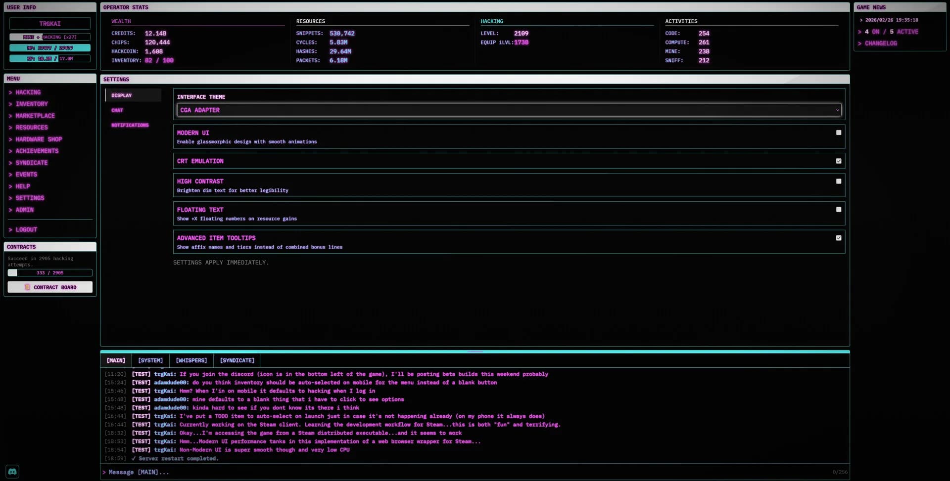 Idle Hacking: An Inaction RPG görsel 6