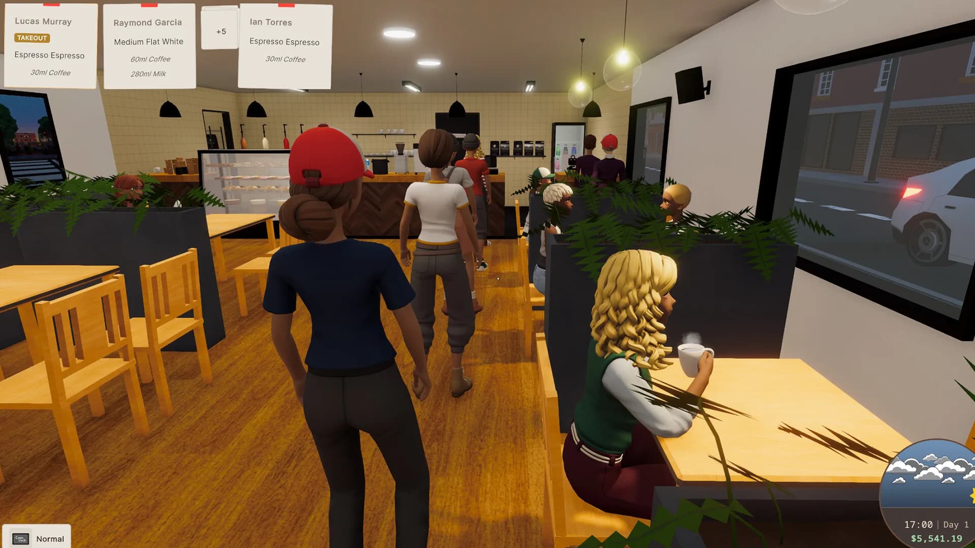 Cup and Counter: Coffee Shop Simulator görsel 3