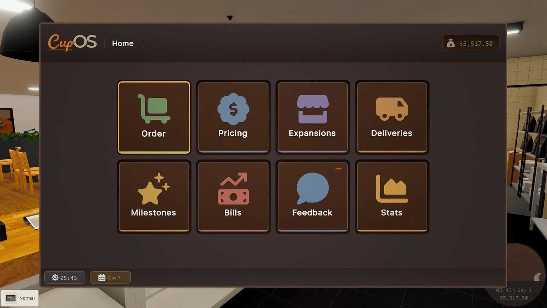 Cup and Counter: Coffee Shop Simulator görsel 8