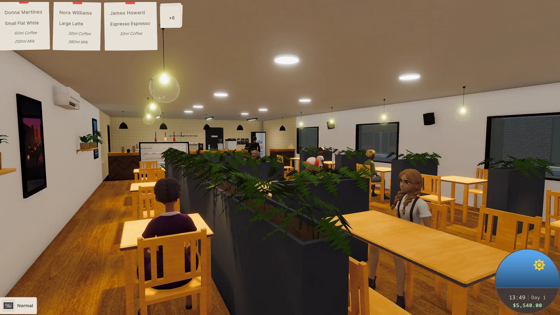 Cup and Counter: Coffee Shop Simulator görsel 10