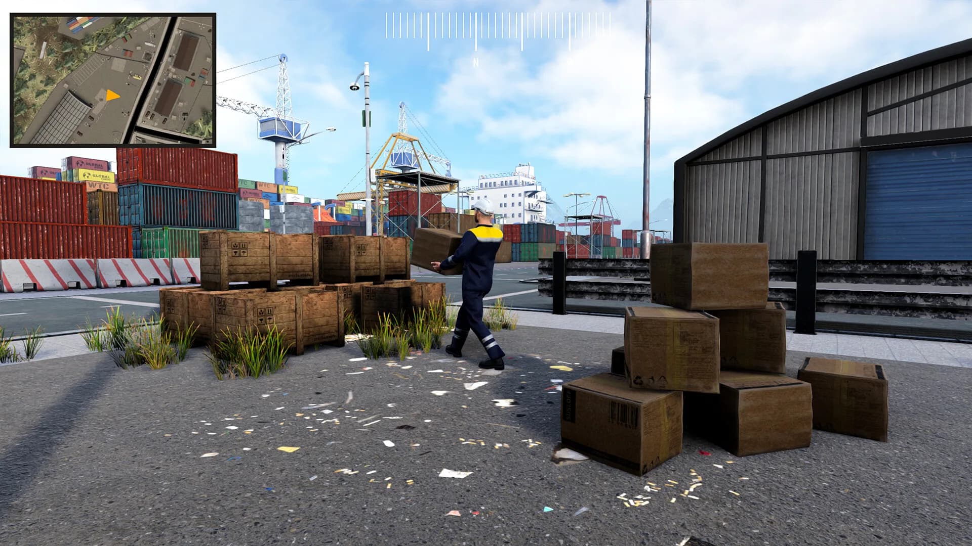 Port Logistics Simulator: Dockside Harbor Handling görsel 8