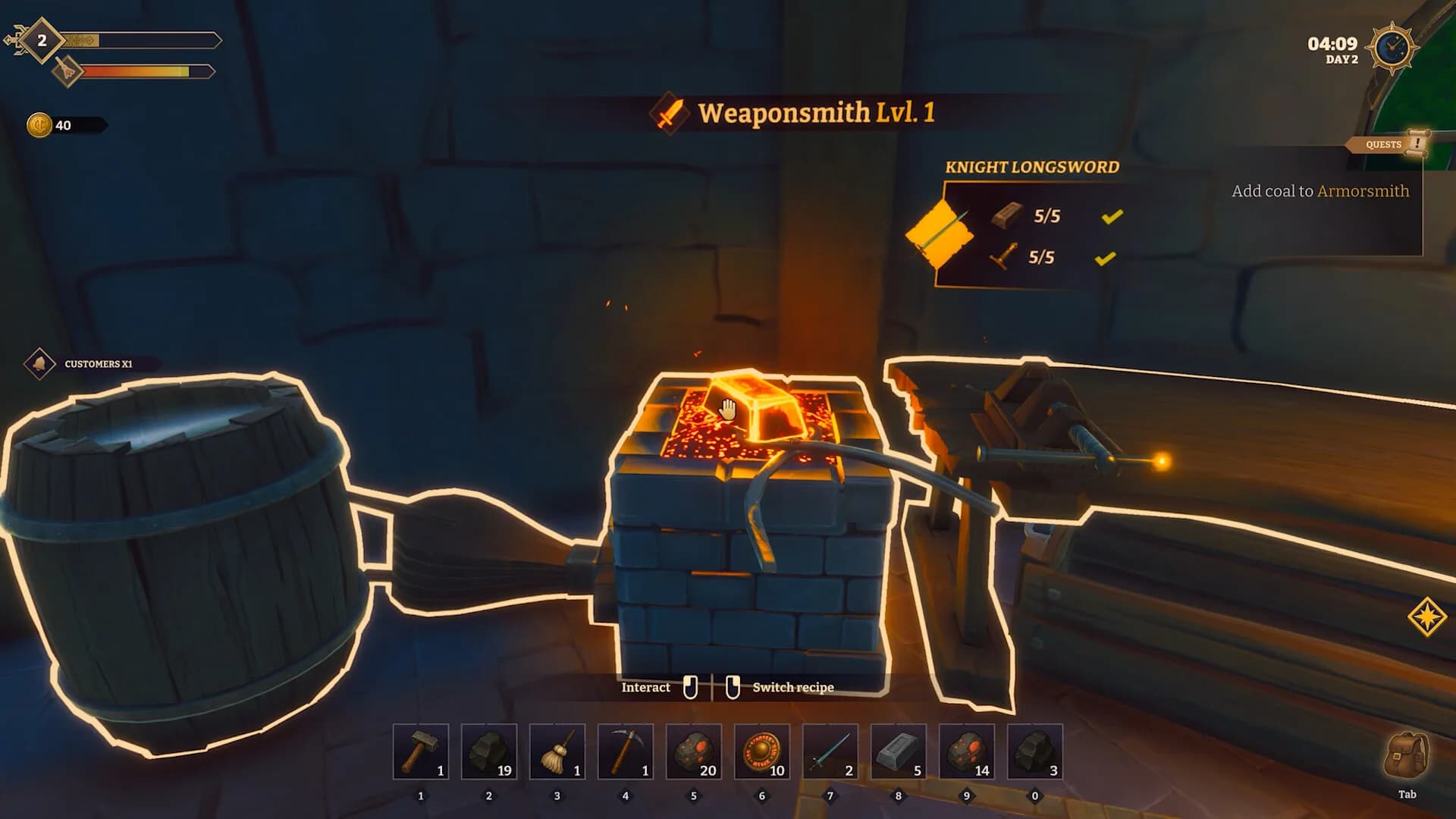 Fantasy Blacksmith Simulator görsel 5
