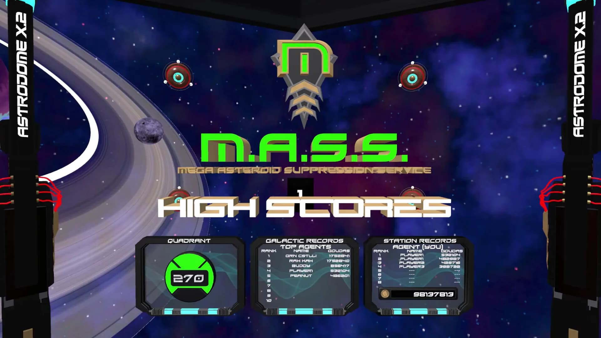 Asteroids and Aliens görsel 6