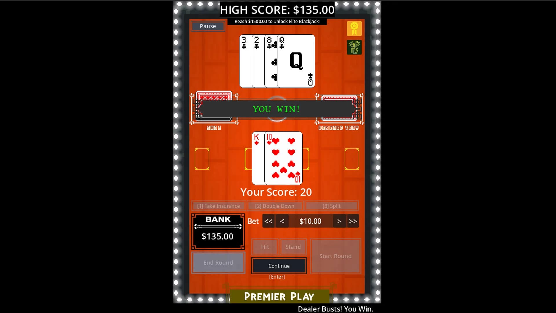 Blackjack 2D: Dealer's Gambit görsel 3