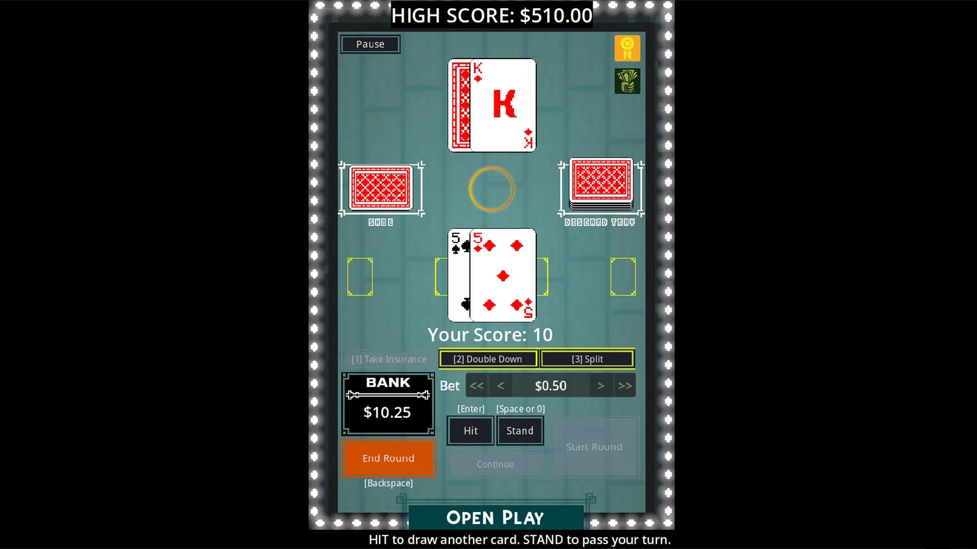 Blackjack 2D: Dealer's Gambit görsel 4