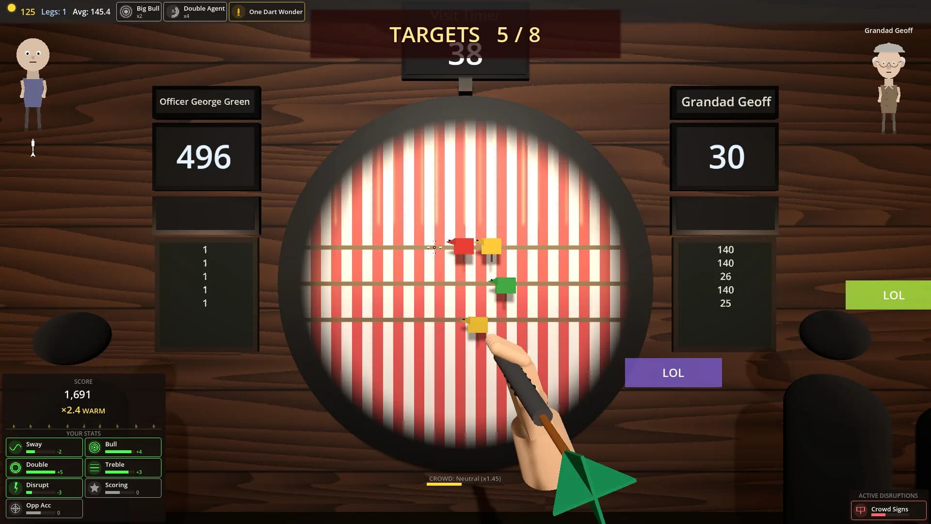Dorts : A Darts Roguelike görsel 6