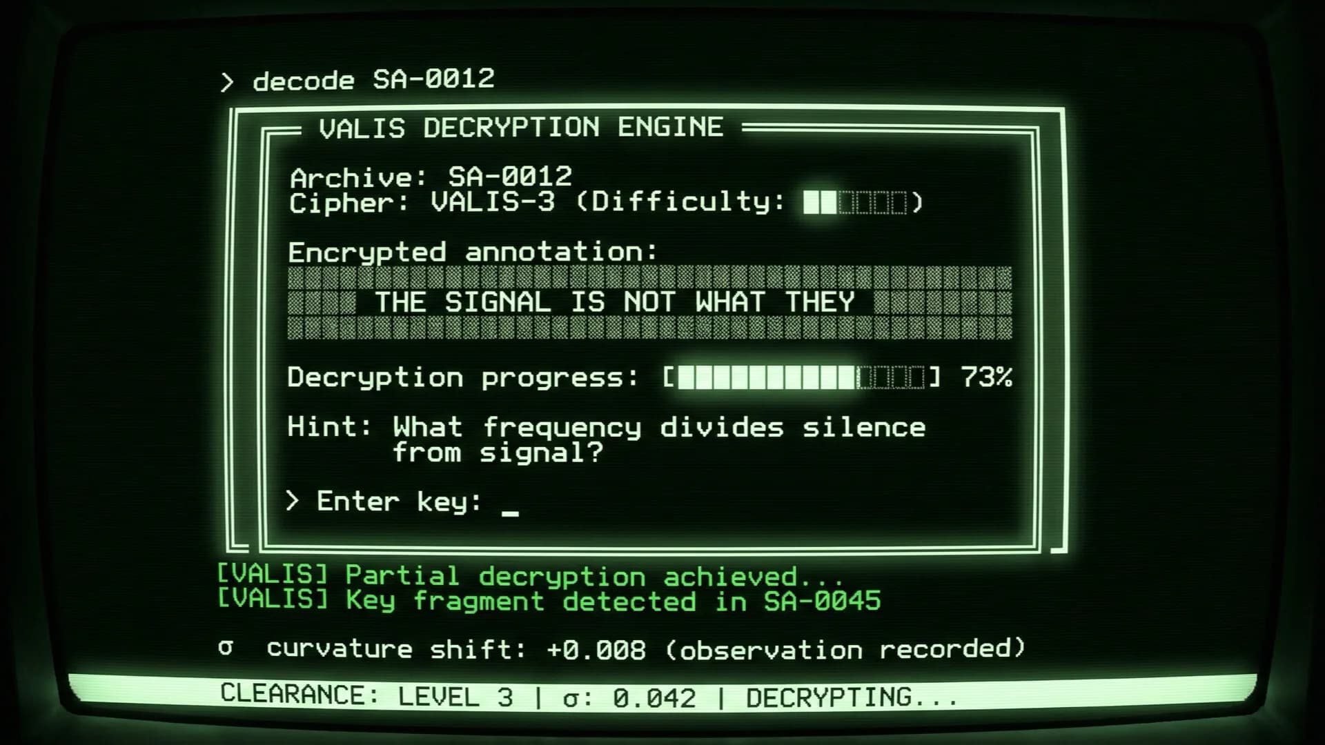 Silence Archives Terminal görsel 4