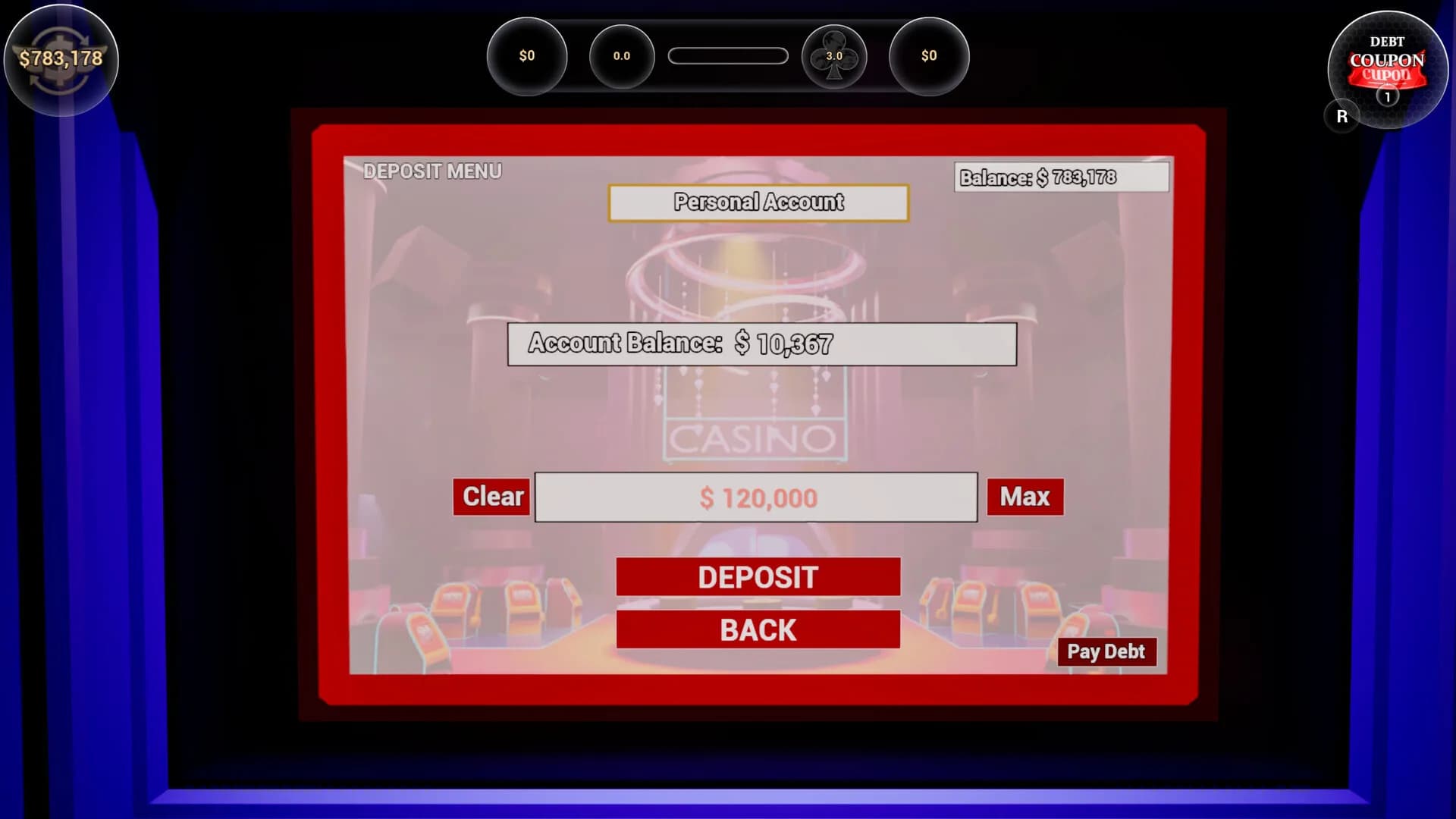 Gambling Simulator - Win it All or Lose it All görsel 9