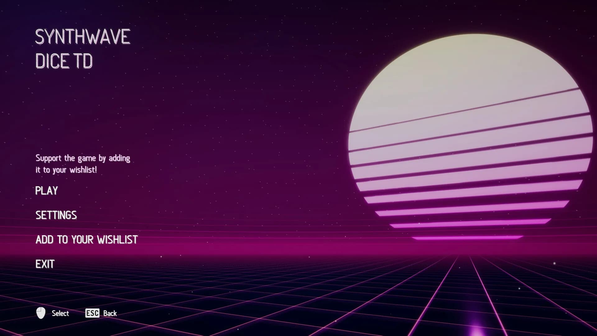 Synthwave Dice TD görsel 5